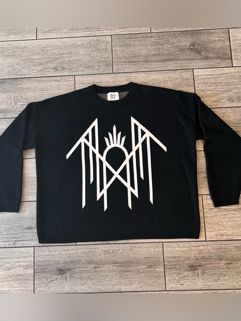 Sleep Token Knit Crewneck Sweater Teeth Of God Tour Size XL